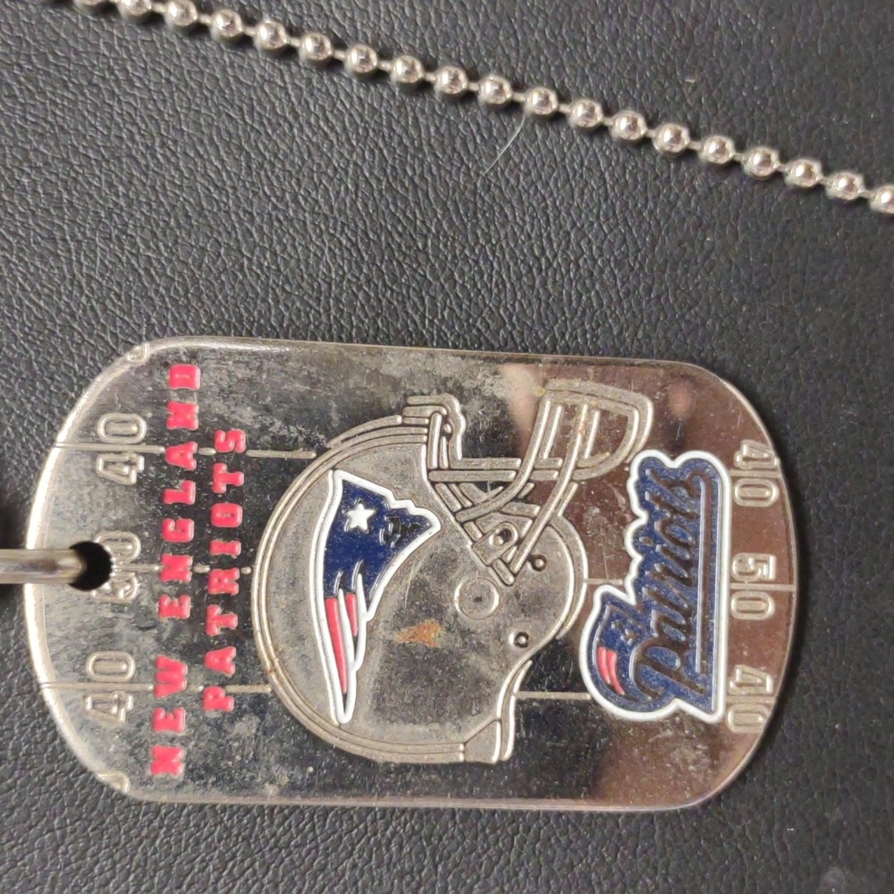 New England Patriots Dog Tag